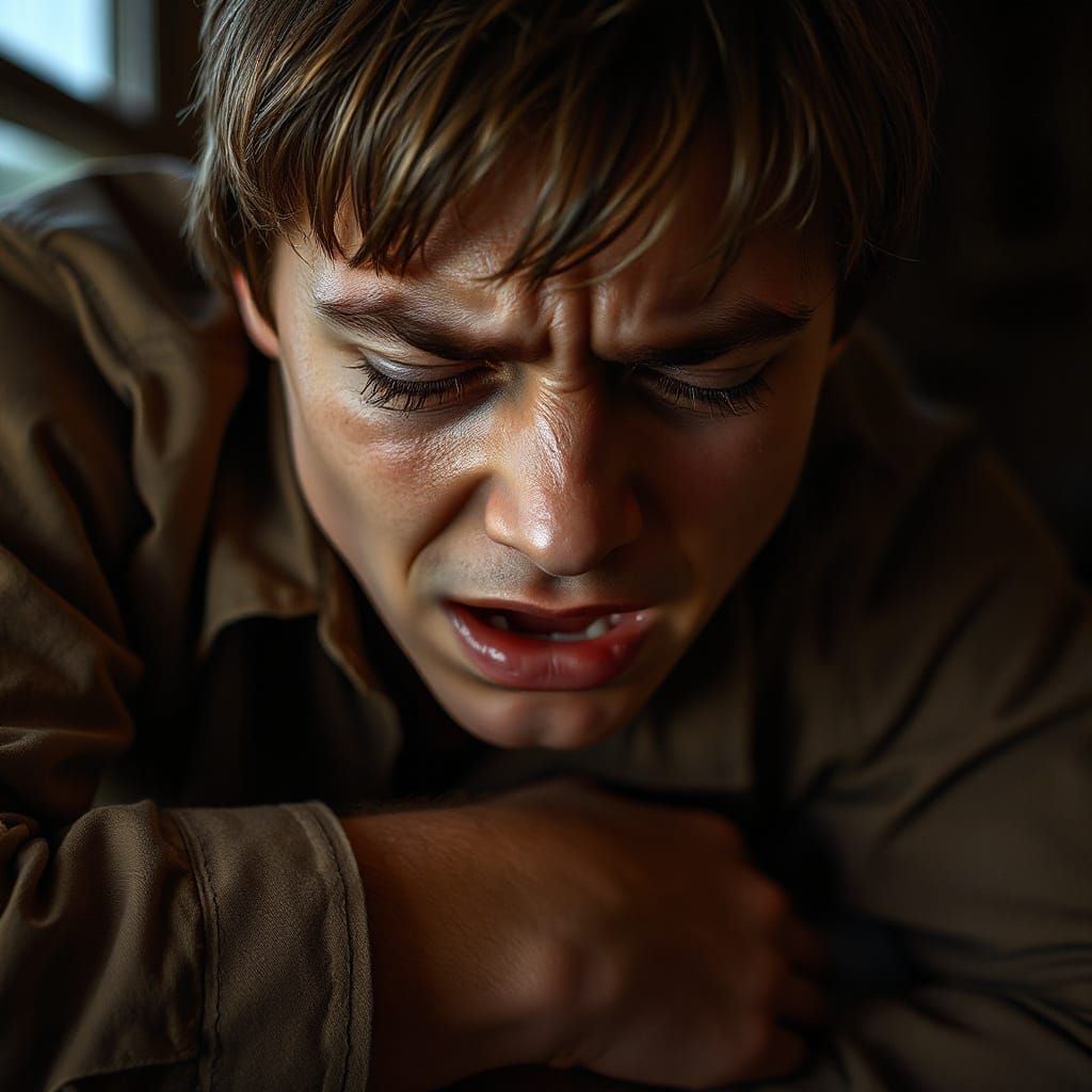 "You gotta... leave me here... go!"