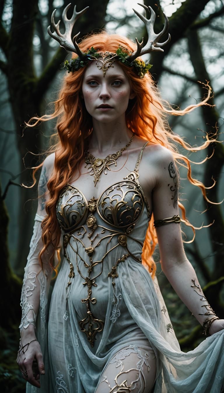 Idun: The eternal youth-giving goddess of spring  by @Mantooth Gage