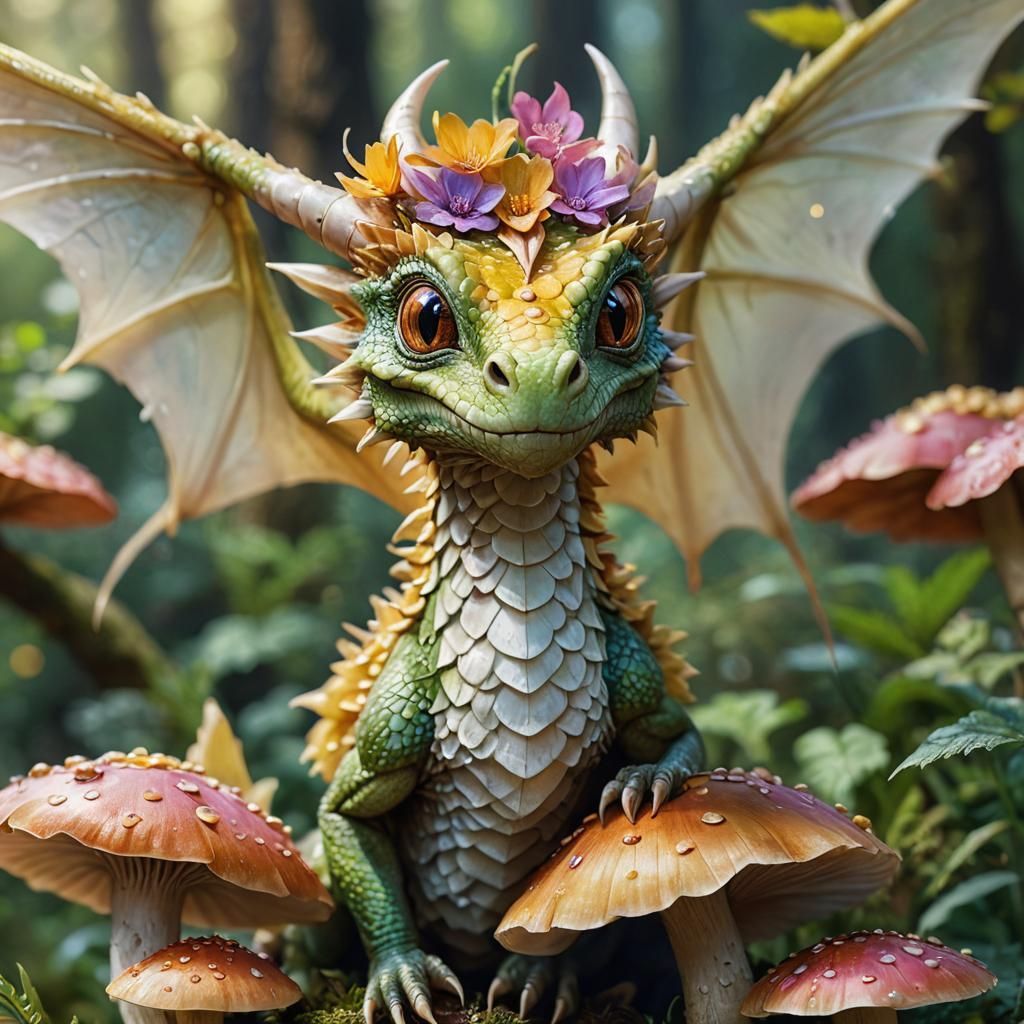 Pixie Dragon  by @Terri Tales