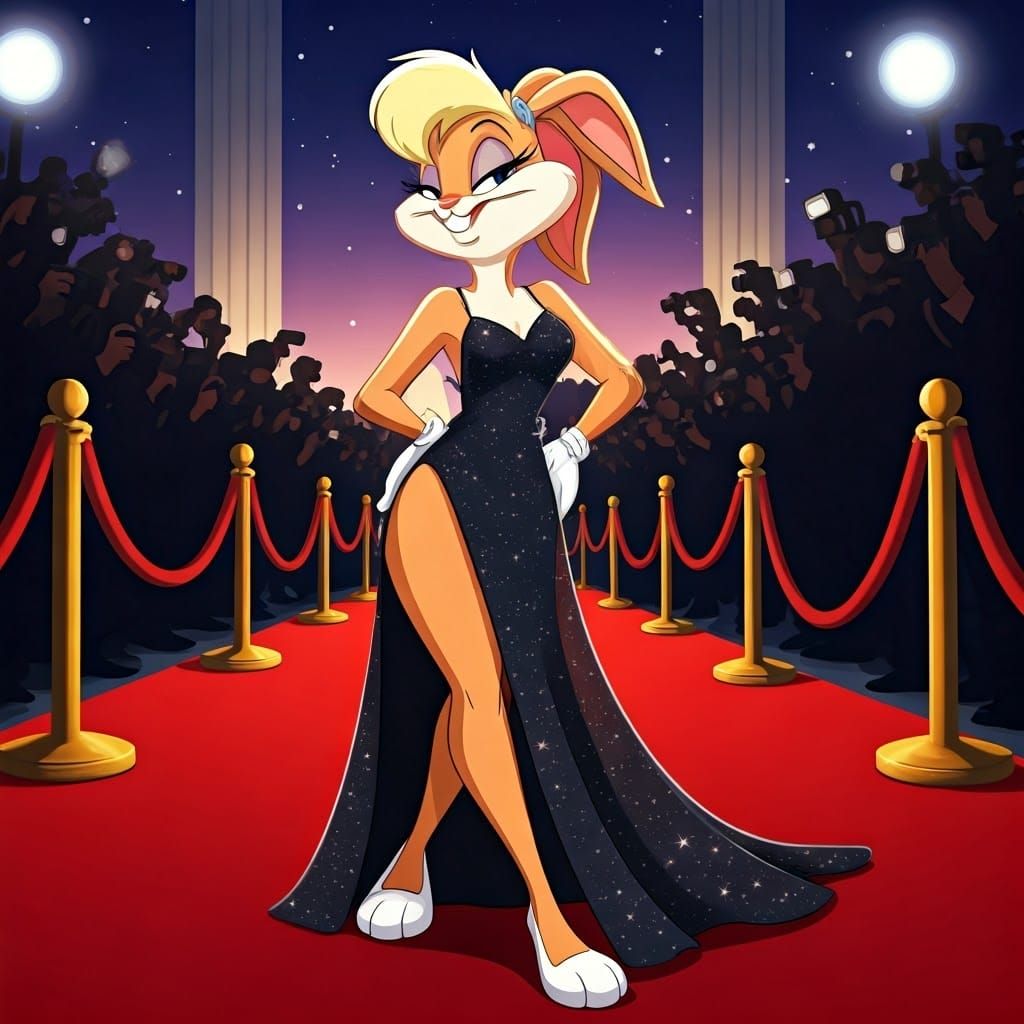 Lola Bunny on the Red Carpet  by @Seivitae