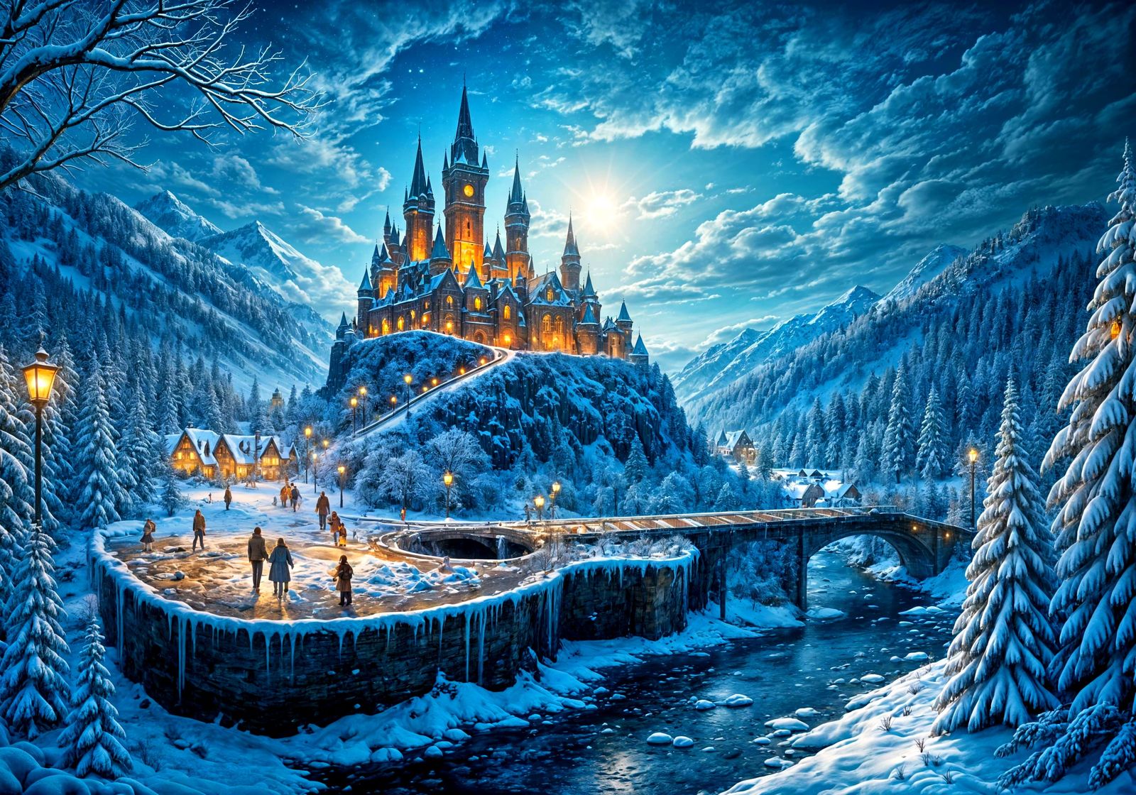 Christmas evenings...  by @ANNA R