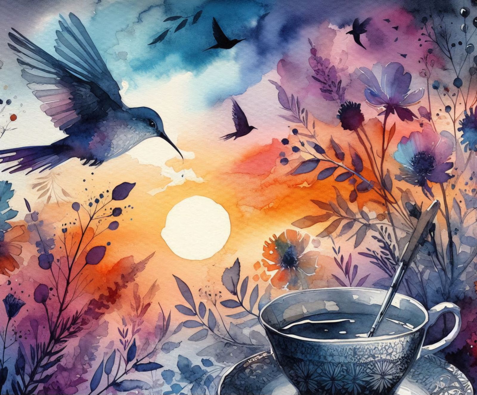 Aquarelle   by @Luunabee