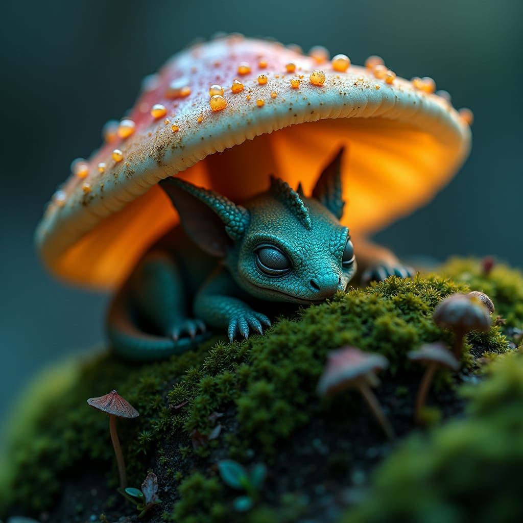 Sleepy Welp  by @Tigerhunter09