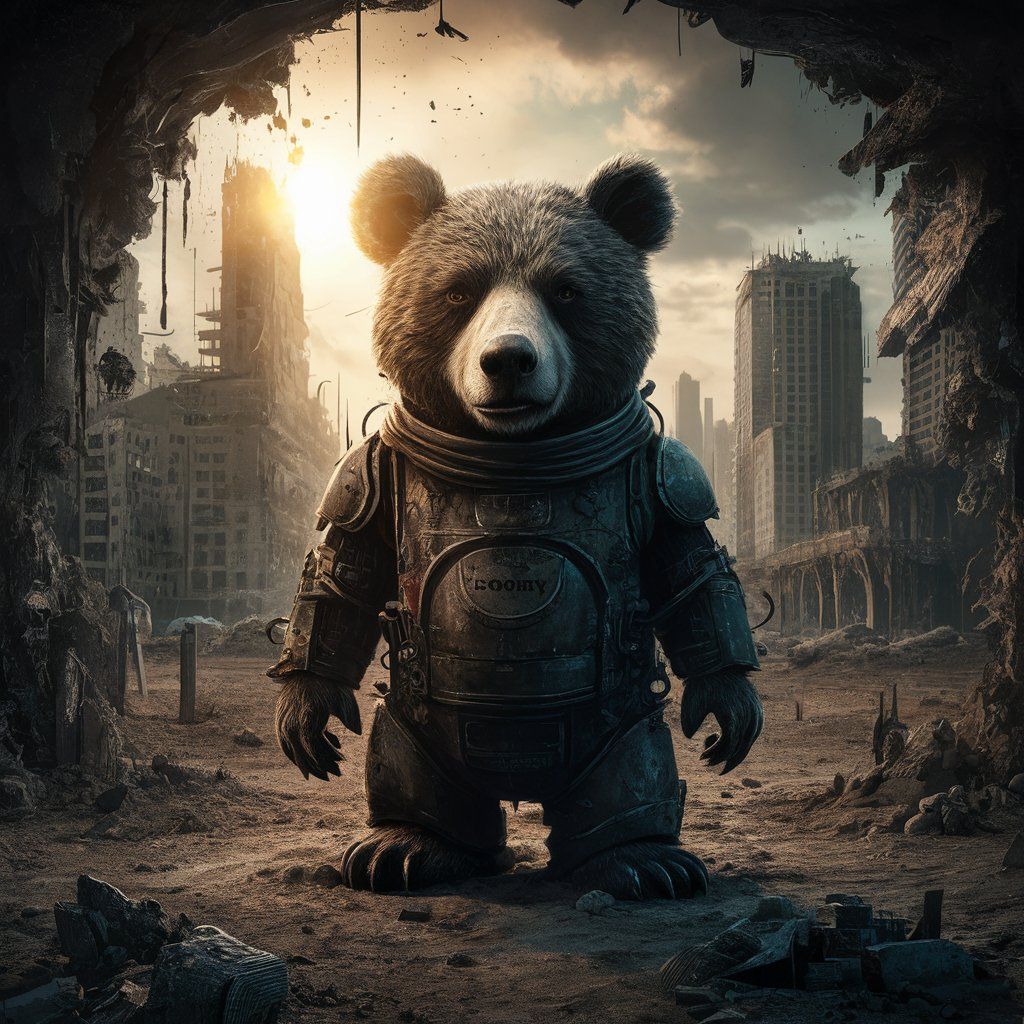 Apocalyptic Teddy Bear 🐻