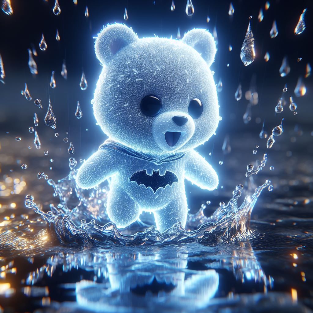 Lil teddy bear batman