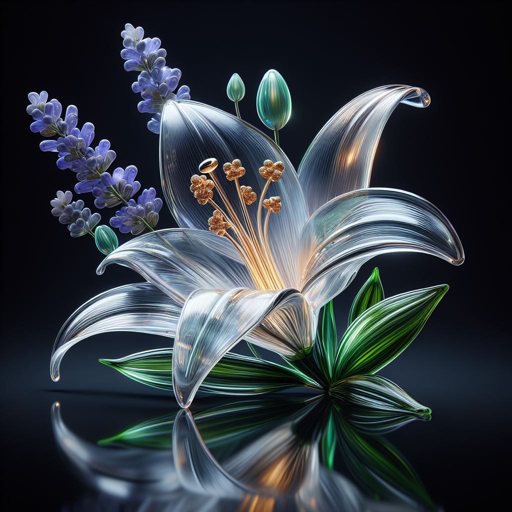 Glass lily