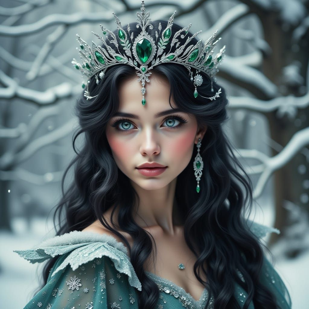 Winter Fairytale   by @Nika