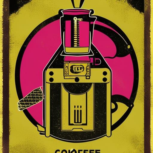 Epic Coffee Machine Steampunk