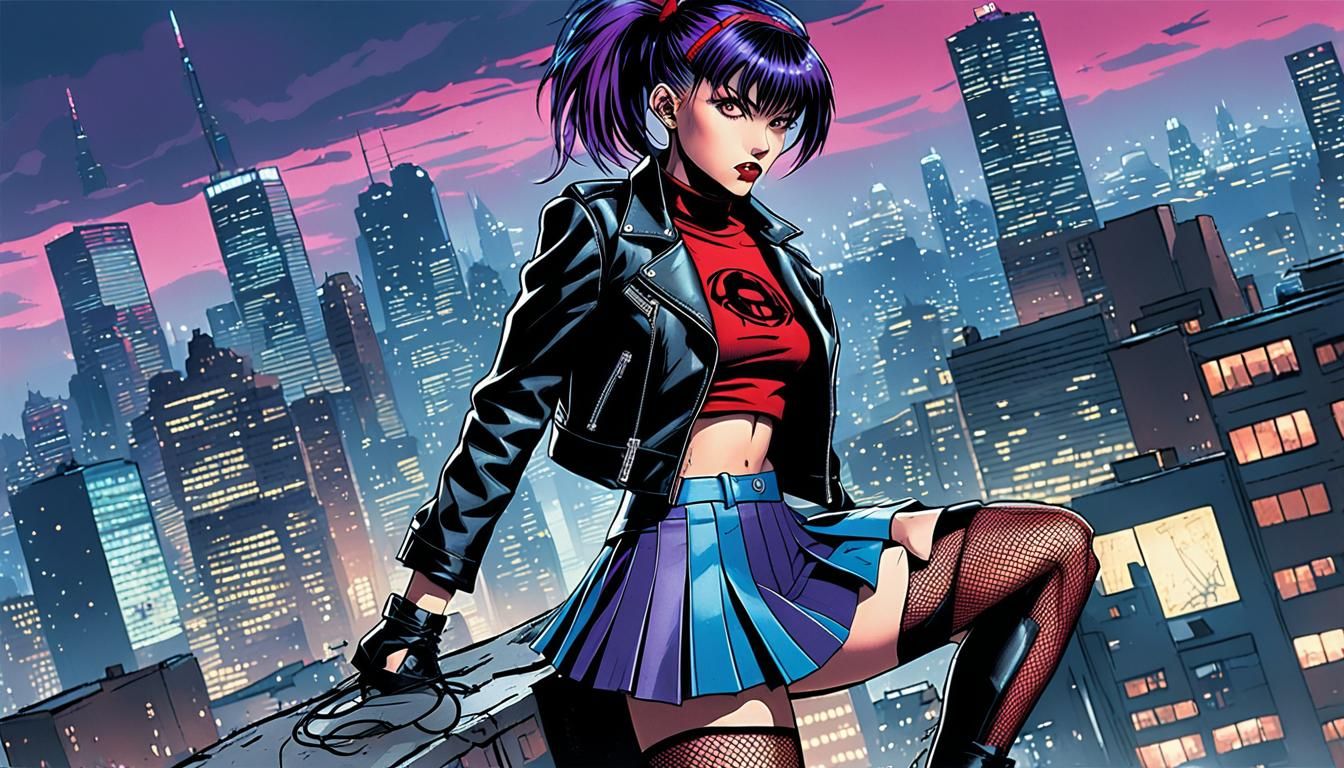 Roxy Keeping the city safe...