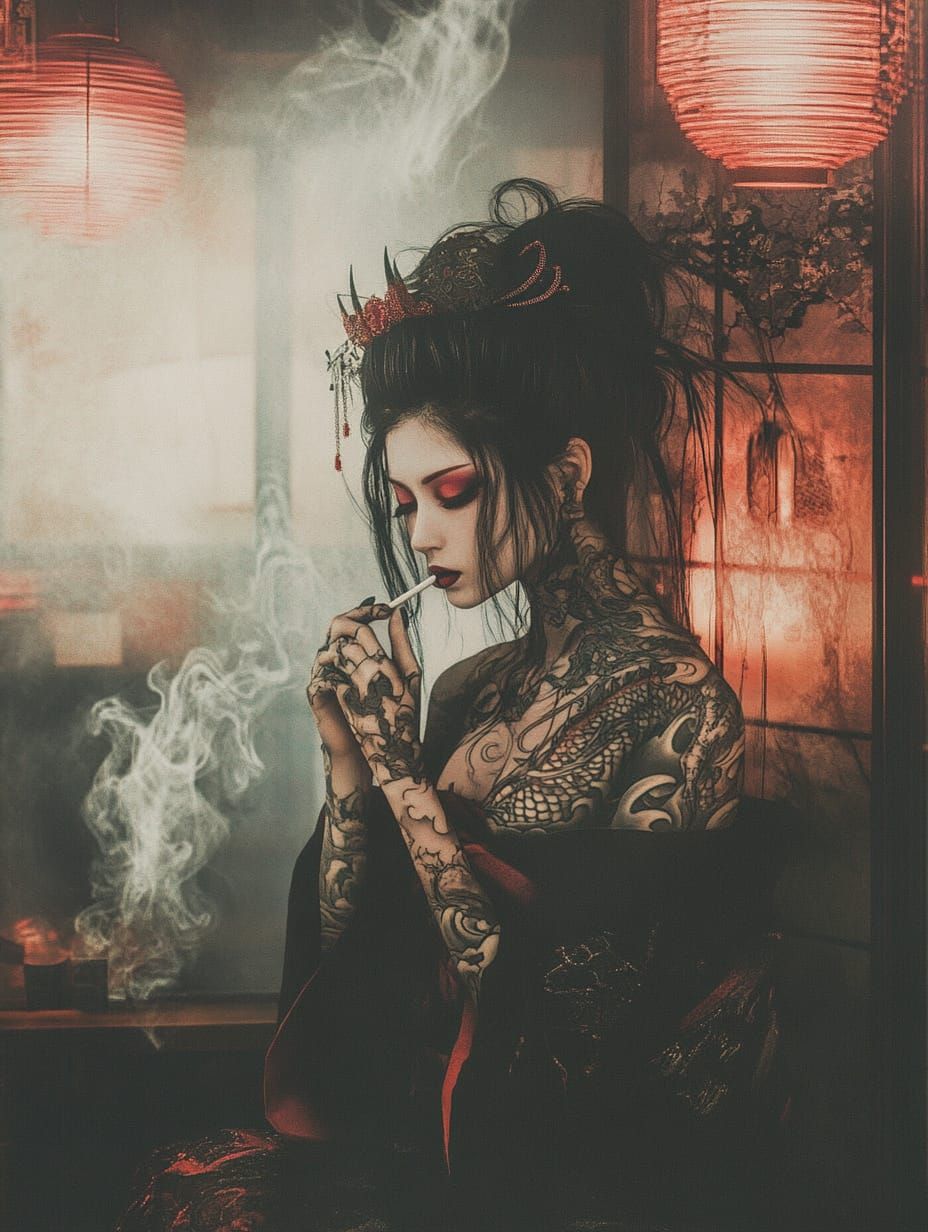 ""Dragon's Whisper in Lantern Light""