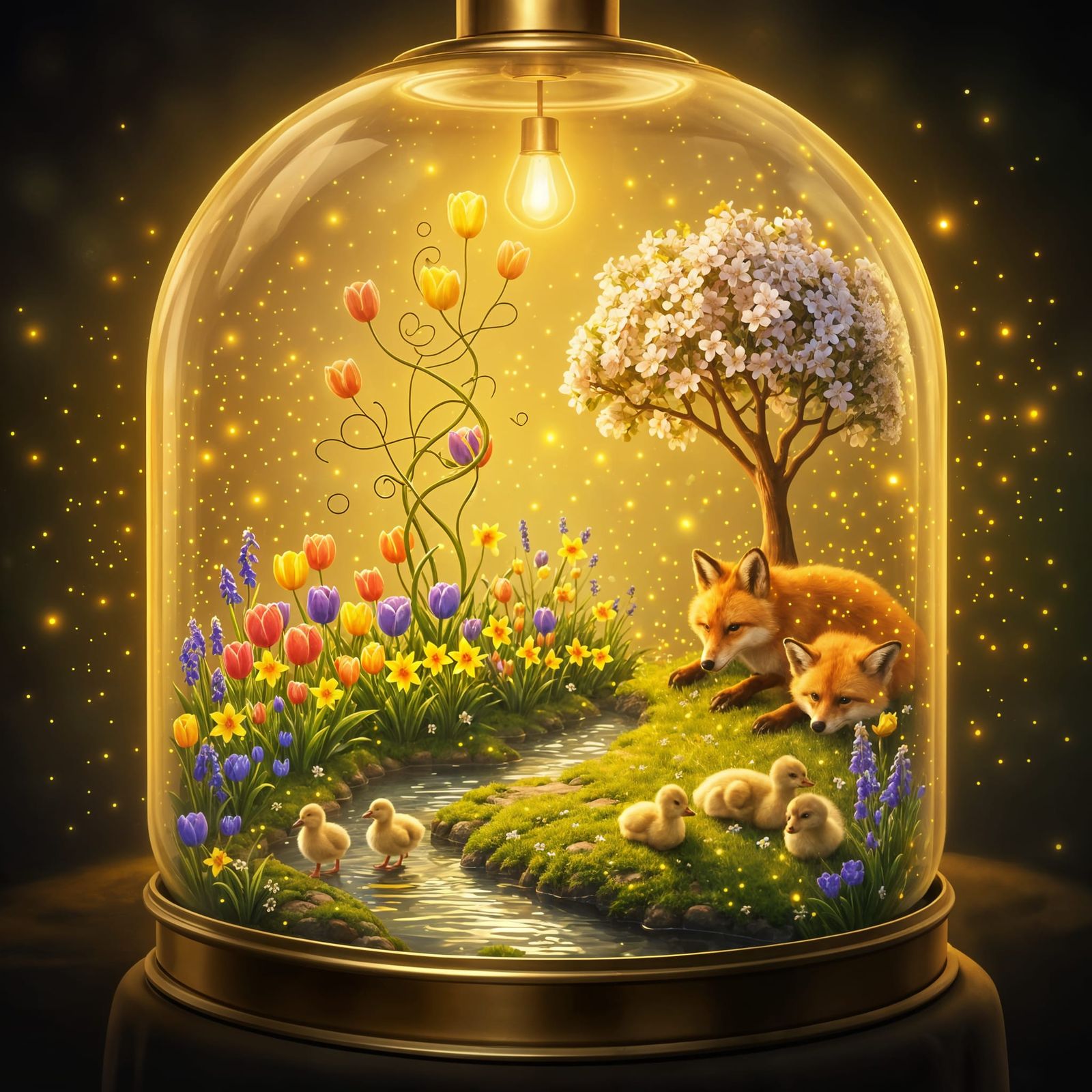 A Spring Lantern  by @Ascensionism