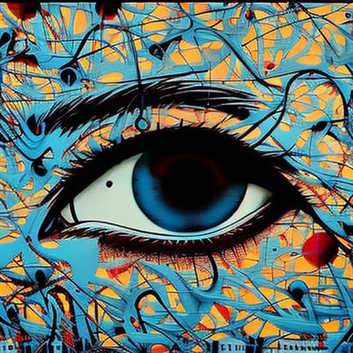 Blue Eye Tear
