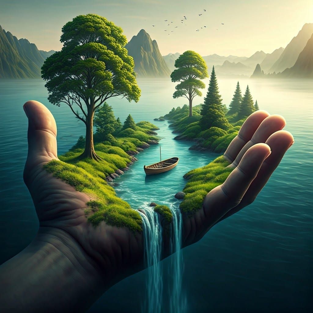 Hand of the Horizon  by @Heralyn