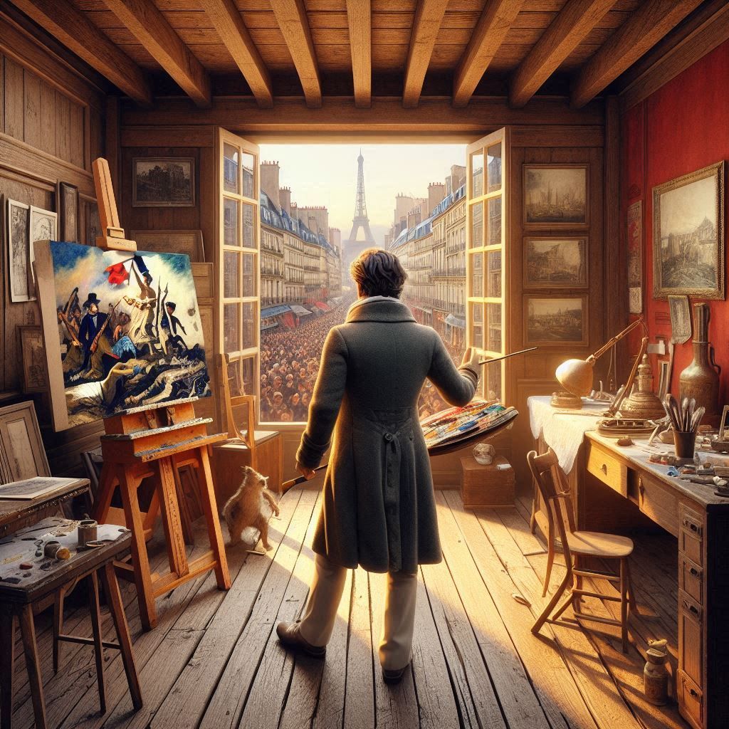 Eugène Delacroix, The Romantic's Studio