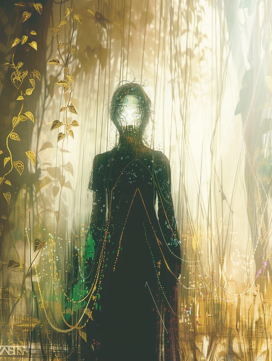 She bathed in The Dark