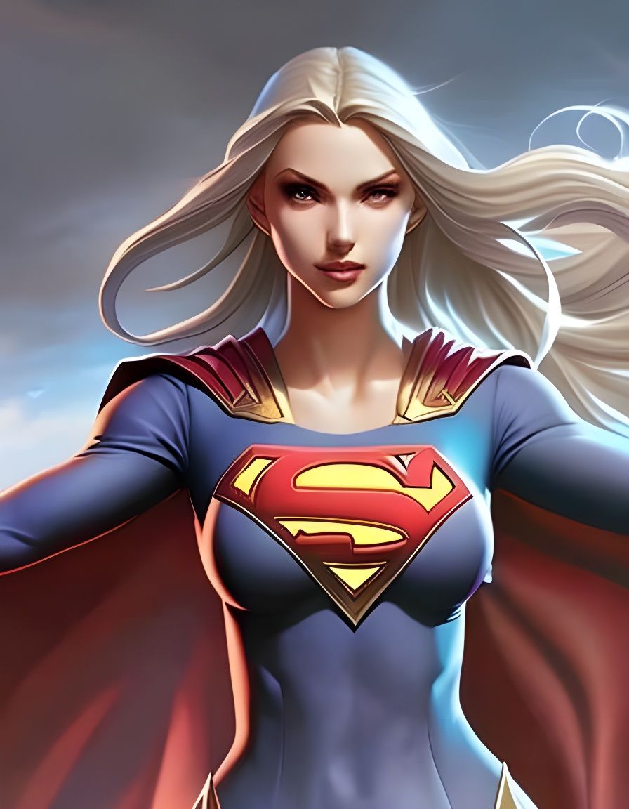 Supergirl - AI Generated Artwork - NightCafe Creator