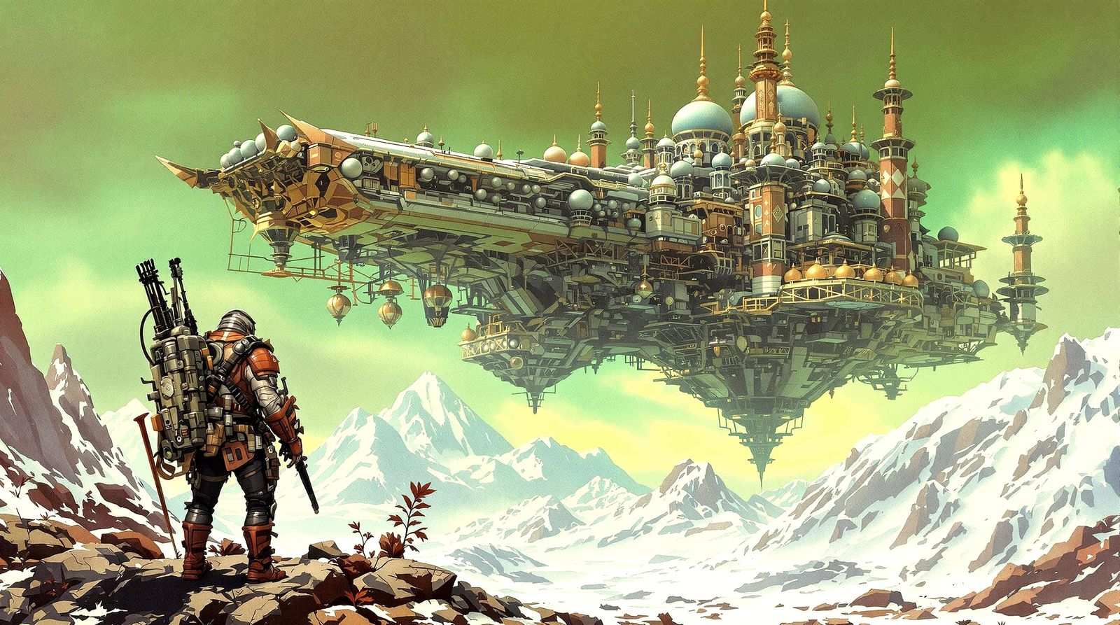 City ship  by @GeoPepito