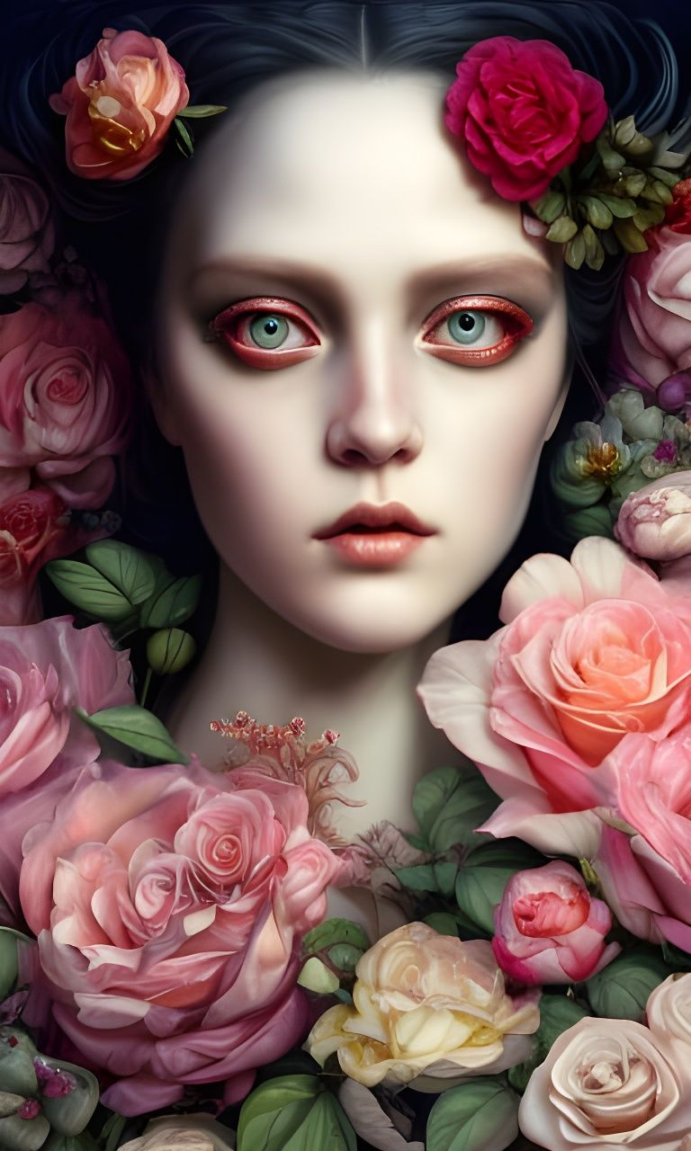 I am Rose😍 - AI Generated Artwork - NightCafe Creator