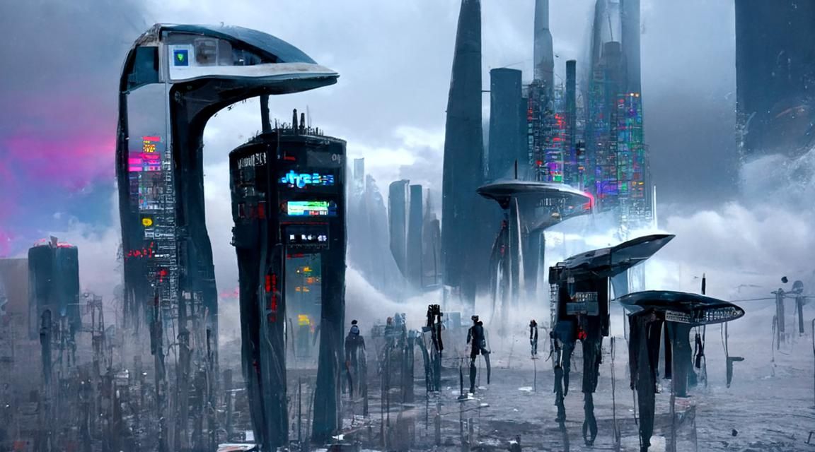 Futuristic dystopian