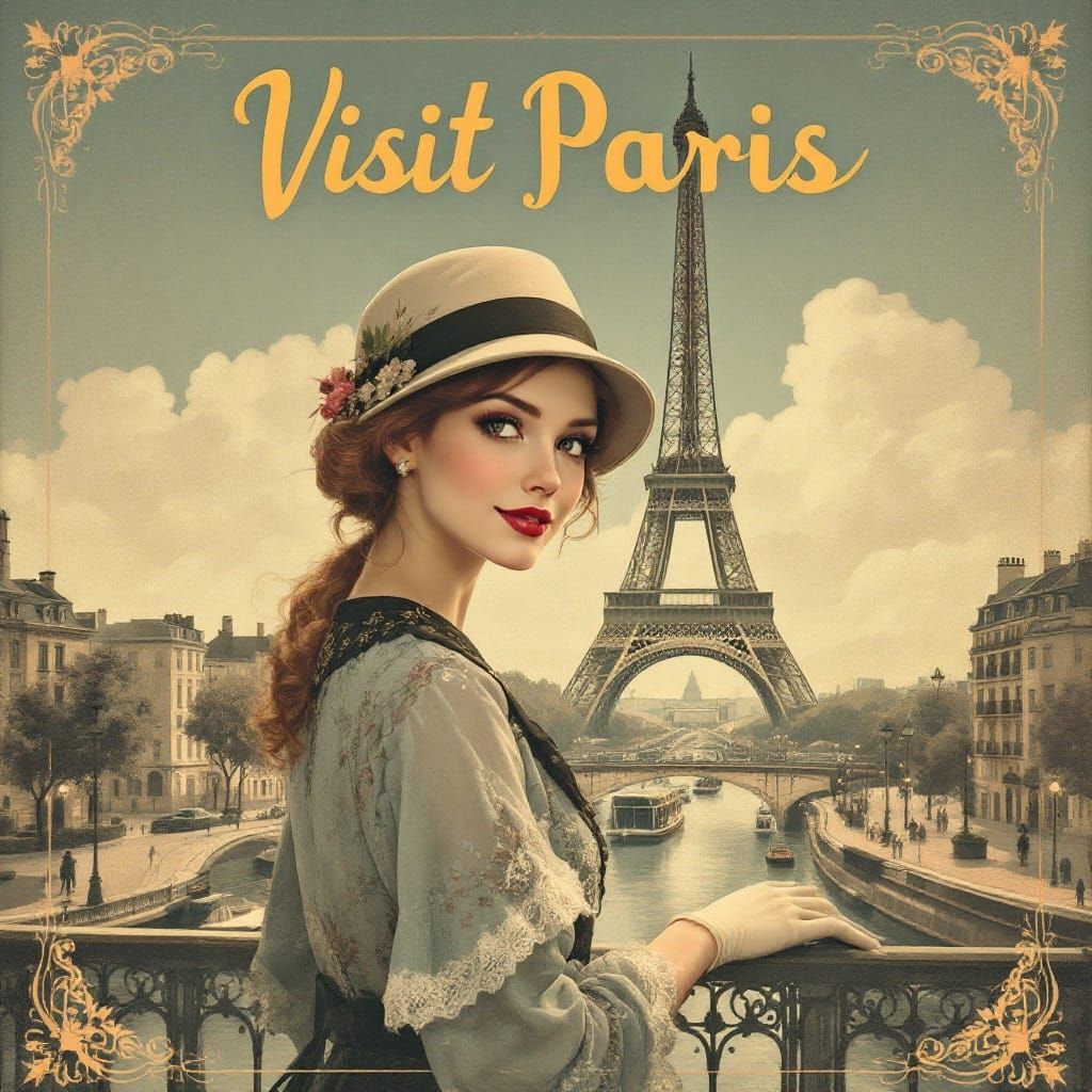 Visit Paris  by @Chirminth