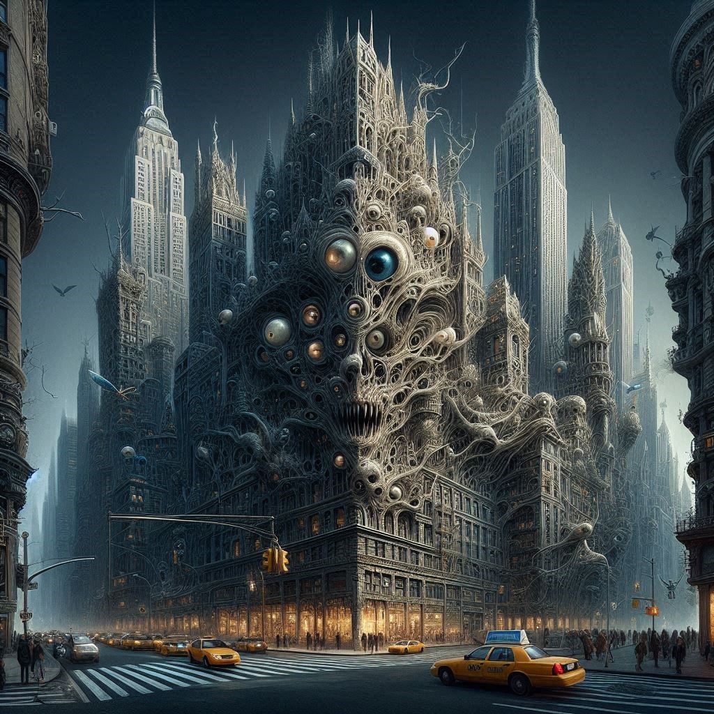 The city comes to life