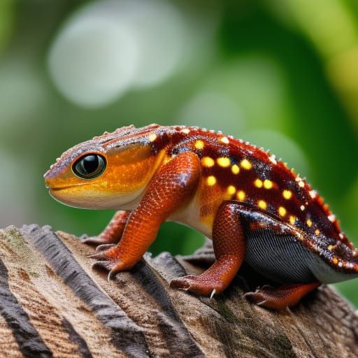 A New Amphibian AI Generated Artwork NightCafe Creator