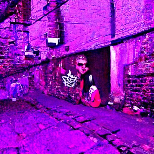 Riffraff in an Alleyway