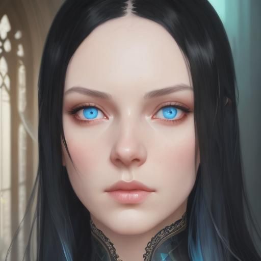 Based on Amy Lee from the band Evanescence - AI Generated Artwork ...