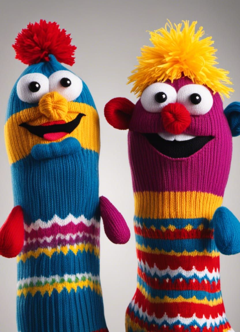 Friendly Sock Puppets