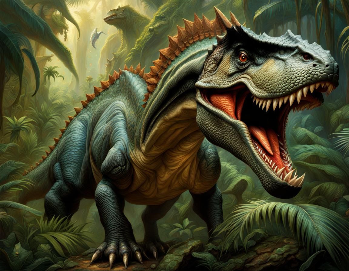 Nido the dino  by @Mystery 