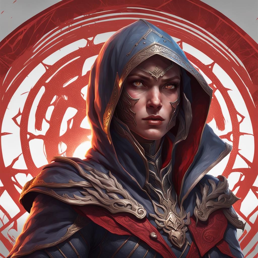 demonic, Ezio, female