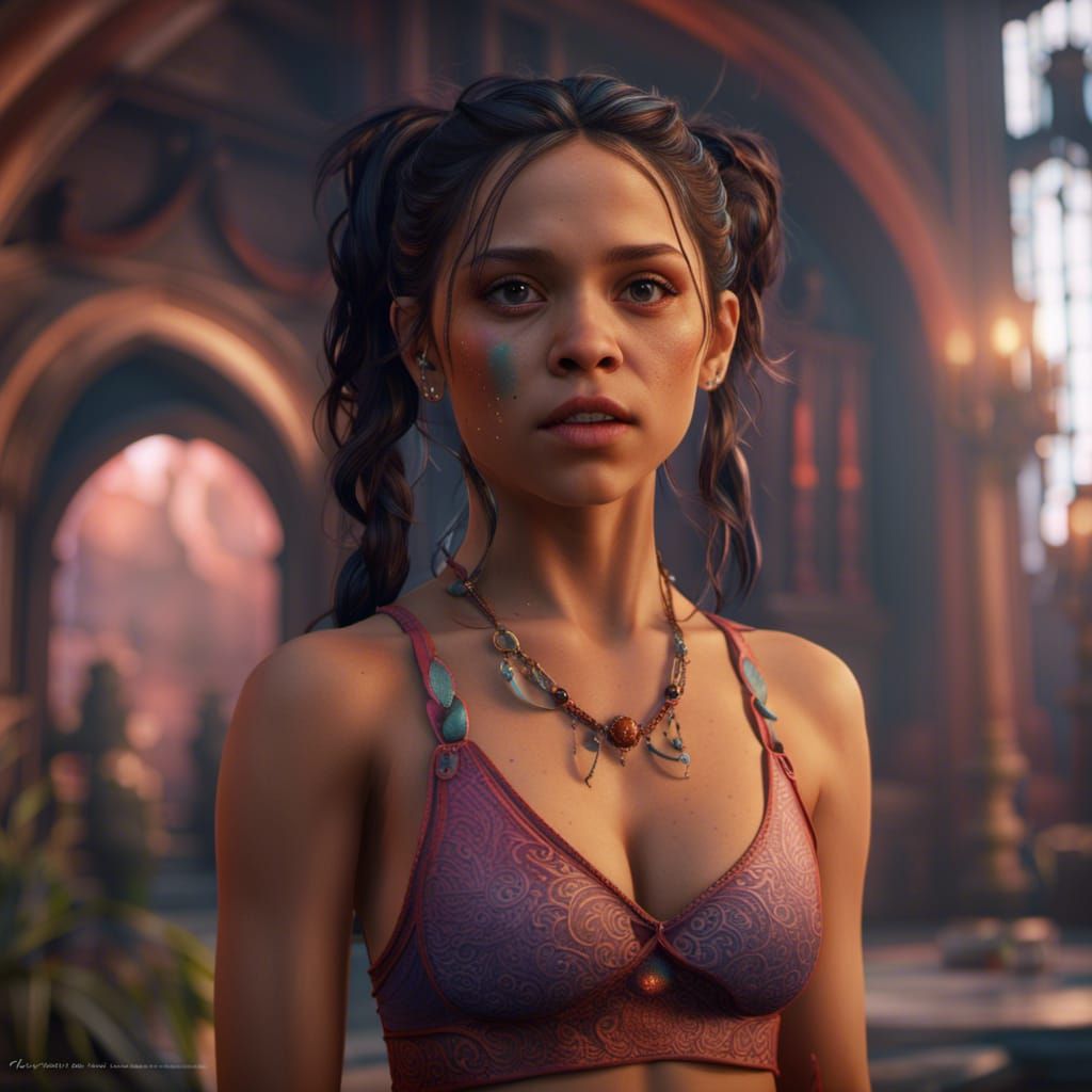 Jenna Ortega - AI Generated Artwork - NightCafe Creator