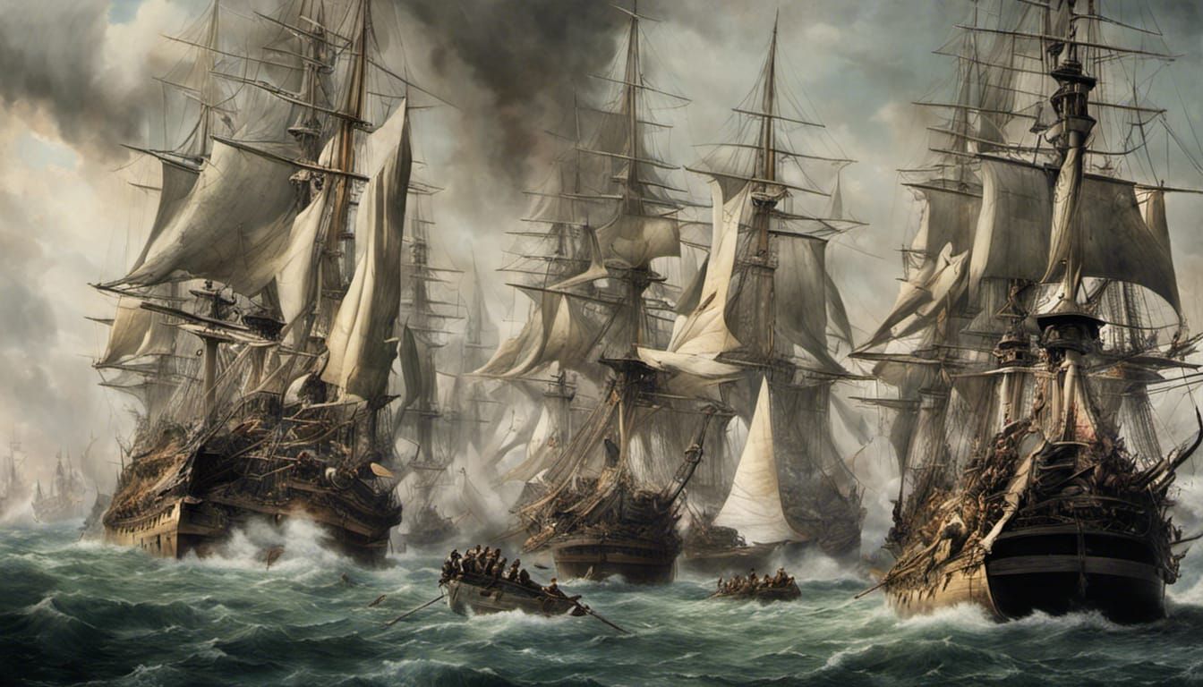 Battle of Trafalgar  by @Glen Seeber