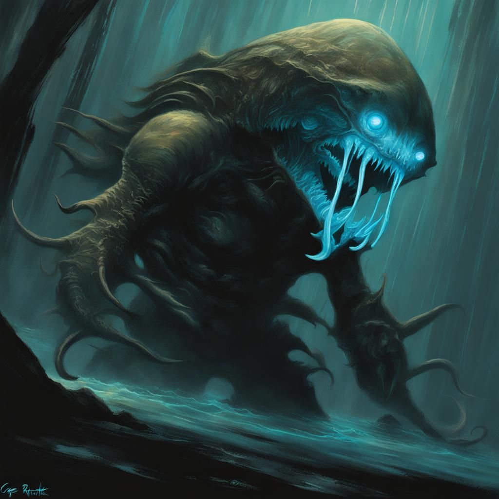 Swamp creature - AI Generated Artwork - NightCafe Creator