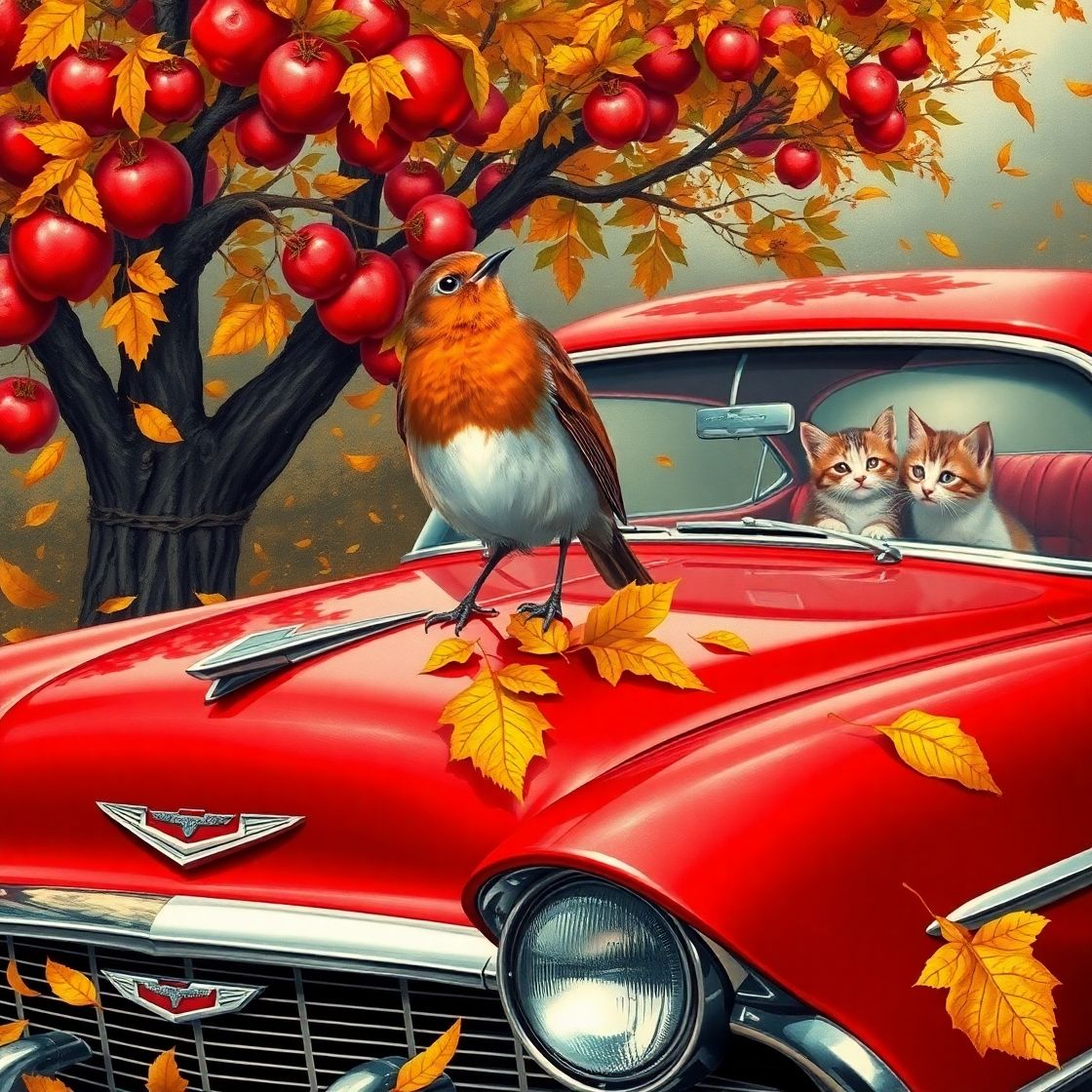 Kittens on the wheels