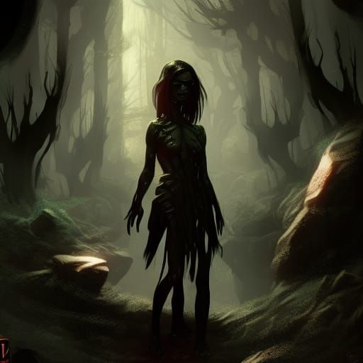 Lost in dark forest 