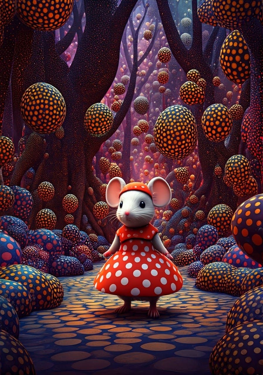 Kusama  by @Mangochango