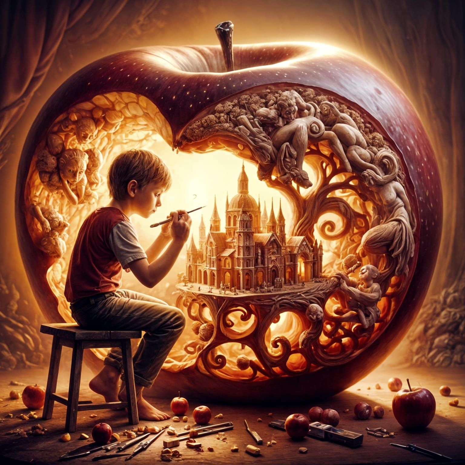 Carving .  by @Minotaur59 