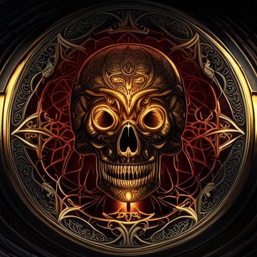 Skull art!