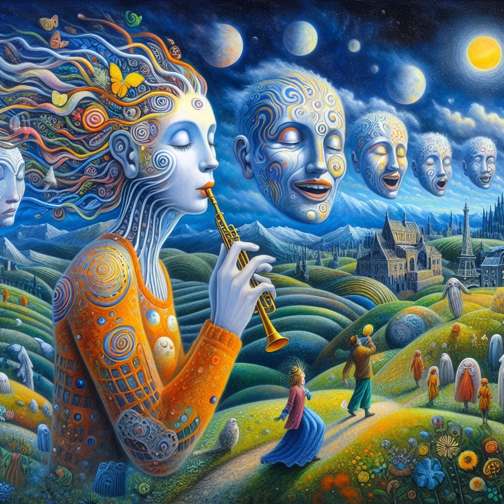 Poème de Paul Eluard Elle chantait les minutes sans s'endorm...