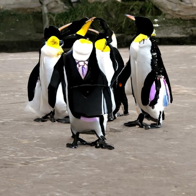 A Penguin Wedding