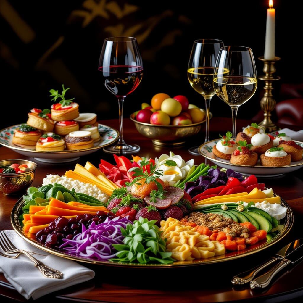 Gourmet Appetizers: Chef's Special Culinary Art