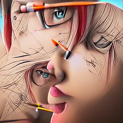 draw yourself 8K 3D Behance HD anime