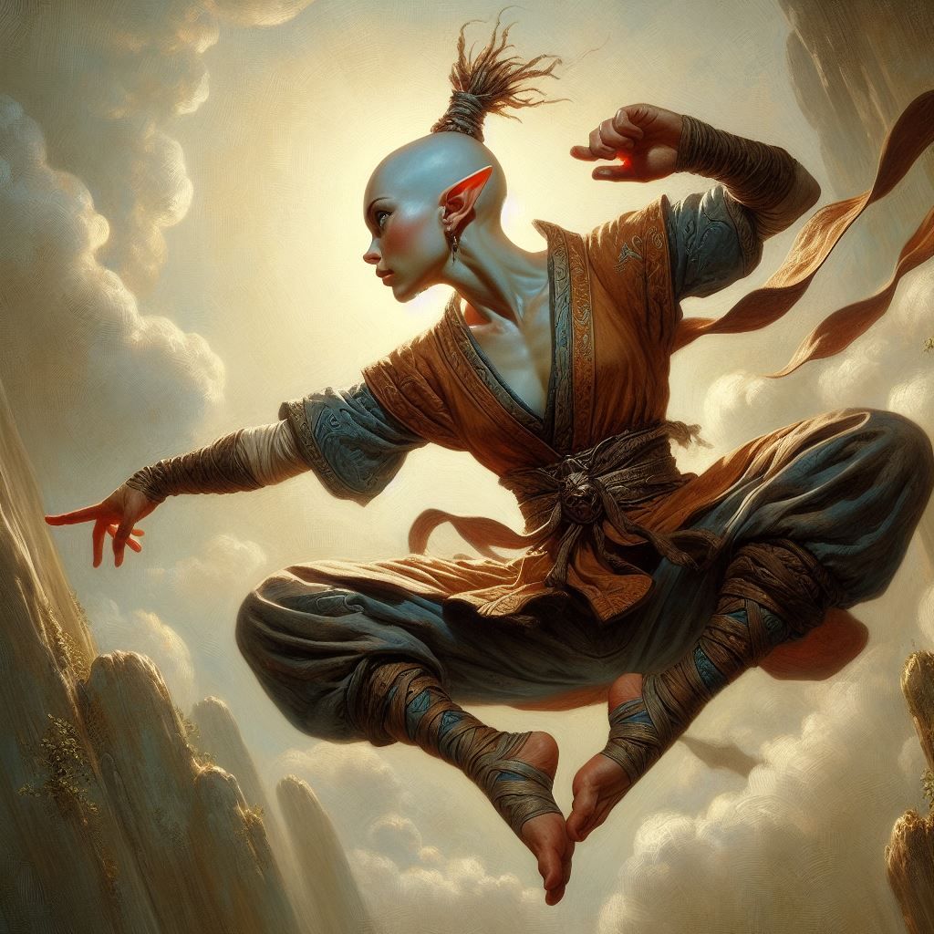Acrobatic Monk Spring