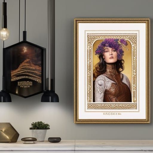 Stamps Collector's Postcard AI Generated Artwork NightCafe Creator