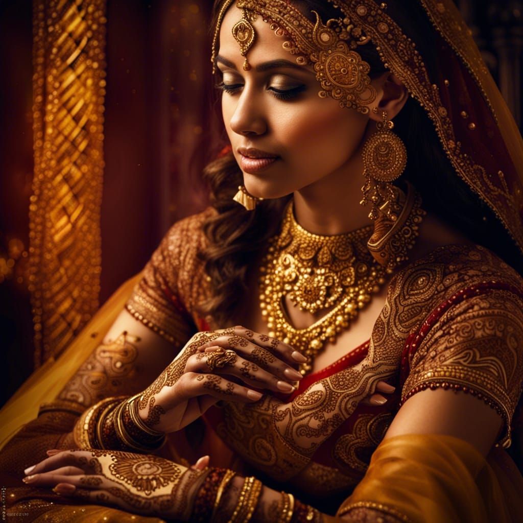  Indian Bride   by @Yoyo