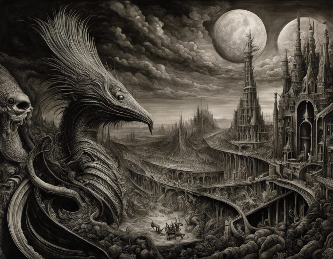 THE EYE OF SILENCE 5  by @Art of the Mystic