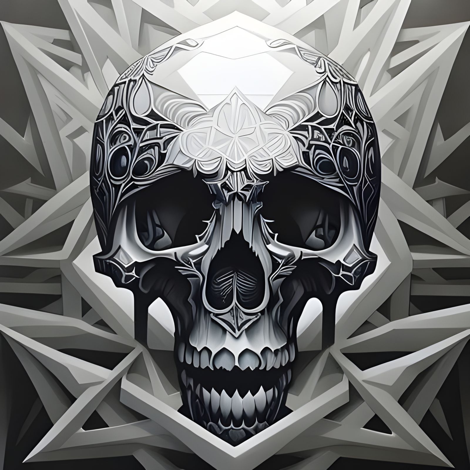Tribal Skull