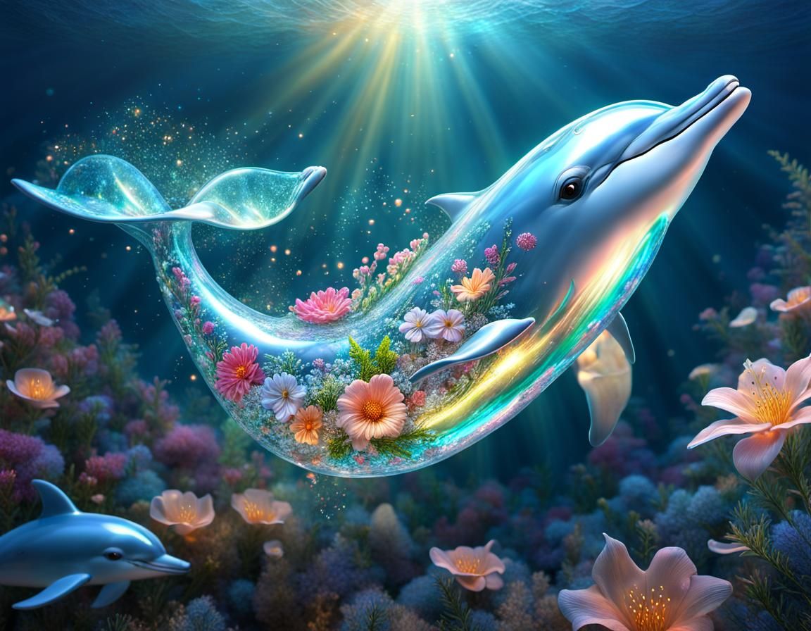 Dolphin Magic   by @Pax