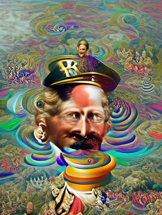 Kaiser Wilhelm II listens to his Mum